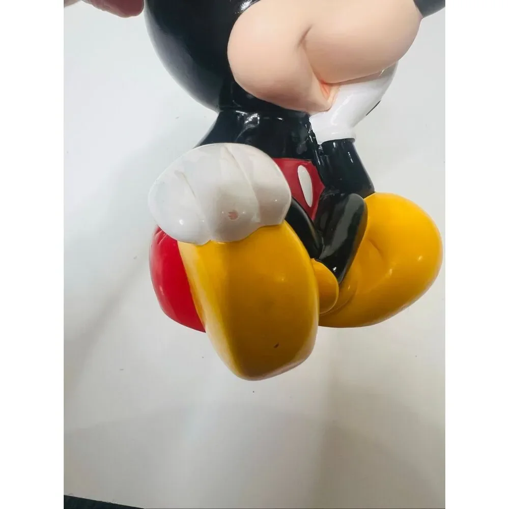 Disney Mickey Mouse Vintage Piggy Bank Posing